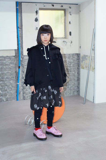 frankygrow<br>フランキーグロウ<br>GRAFFITIED BEAR BALLOON SKIRT<br>25FWBT-388