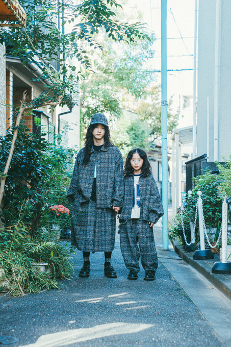 frankygrow<br>フランキーグロウ<br>NEEDLE PUNCHED COTTON TWEED CHECKED CAPキャップ<br>25SHT-138