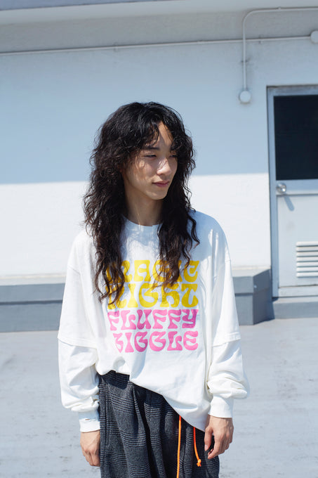MIN-NANO×frankygrow<br>ミンナノ×フランキーグロウ<br>GRAPHIC L/S TEE – MF<br>MF25FWCS-003