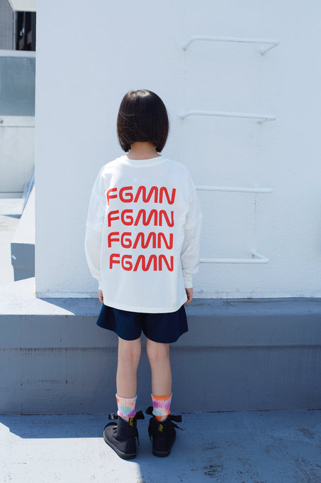 MIN-NANO×frankygrow<br>ミンナノ×フランキーグロウ<br>GRAPHIC L/S TEE – FGMN<br>MF25FWCS-004