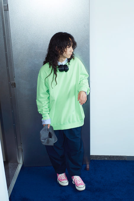 MIN-NANO×frankygrow<br>ミンナノ×フランキーグロウ<br>HORSE CLOTH VINTAGE TEPERED PANTS<br>MF25FWBT-007