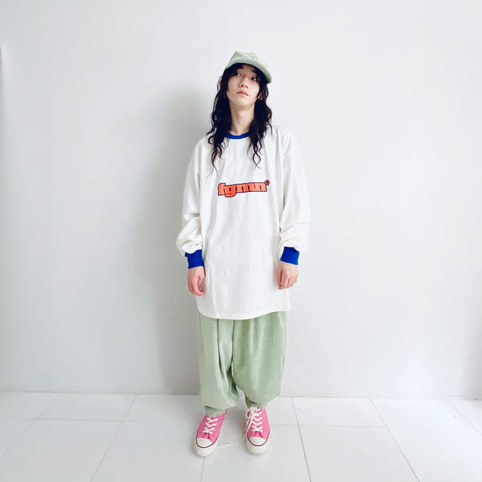 MIN-NANO×frankygrow<br>ミンナノ×フランキーグロウ<br>GRAPHIC RINGER L/S TEE<br>MF26FWCS-010