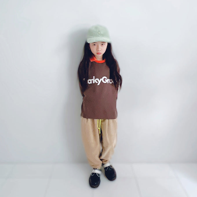 MIN-NANO×frankygrow<br>ミンナノ×フランキーグロウ<br>CORDUROY TEPERED PANTS<br>MF26FWBT-018