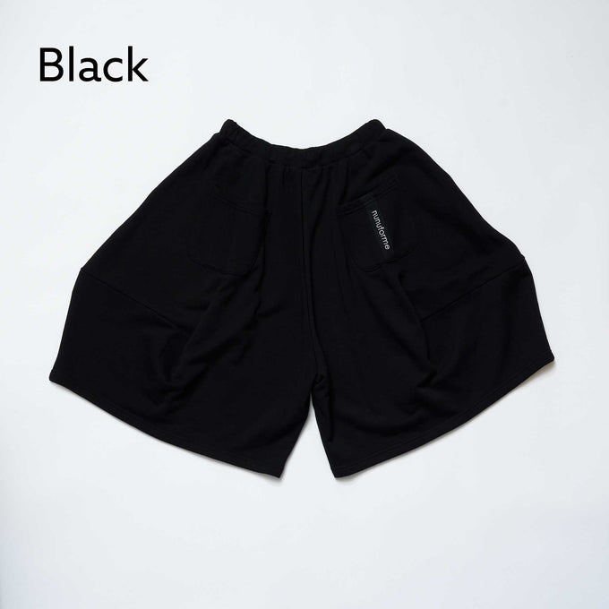 NUNUFORME<br> ヌヌフォルム<br>【27ssご予約 2月入荷予定】<br>スウェットショートポインテッドパンツ<br>ns-859-700