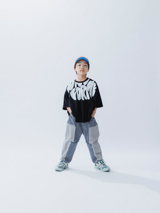 NUNUFORME<br> ヌヌフォルム】<br>ブレインロゴプリントT<br>nt25-005-07