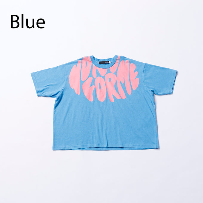 NUNUFORME<br> ヌヌフォルム】<br>ブレインロゴプリントT<br>nt25-005-07