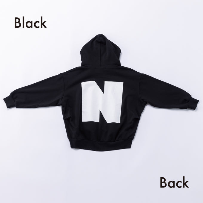 NUNUFORME<br> ヌヌフォルム<br>【26awご予約 8月入荷予定】<br>Nプリントパーカ<br>nt26-006-15