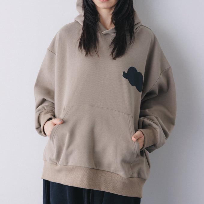 NUNUFORME<br> ヌヌフォルム<br>【26awご予約 8月入荷予定】<br>Graffiti hoodie<br>nt26-006-16