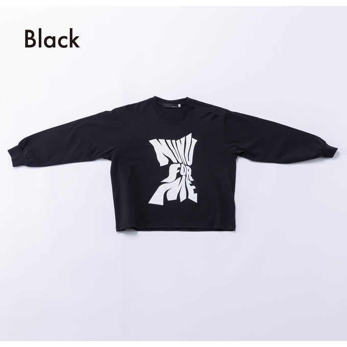 NUNUFORME<br> ヌヌフォルム<br>【26awご予約 8月入荷予定】<br>ツイストロゴ ロングスリーブT<br>nt26-007-04