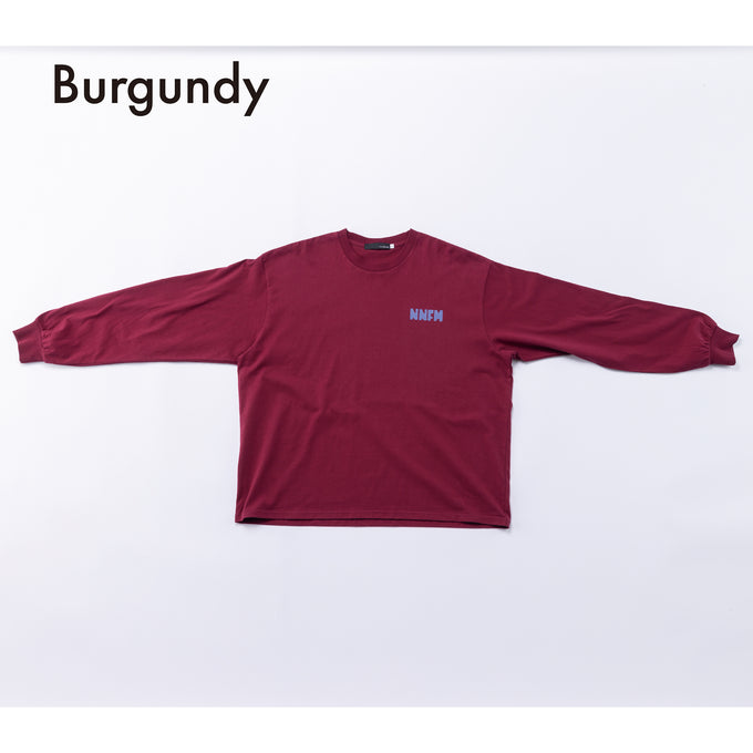 NUNUFORME<br> ヌヌフォルム<br>【26awご予約 8月入荷予定】<br>トリコロールロゴ ロングスリーブT<br>nt26-007-05