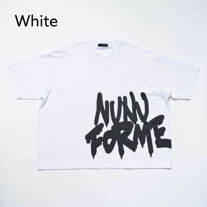 NUNUFORME<br> ヌヌフォルム<br>【27ssご予約 2月入荷予定】<br>ビッグロゴT<br>nt27-005-03