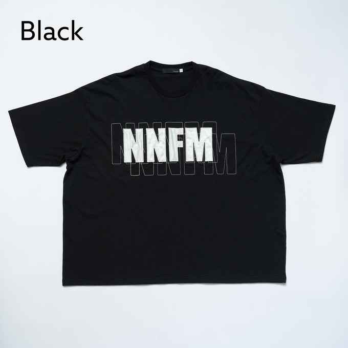 NUNUFORME<br> ヌヌフォルム<br>【27ssご予約 2月入荷予定】<br>パッチワークロゴT<br>nt27-005-06