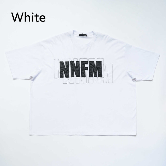 NUNUFORME<br> ヌヌフォルム<br>【27ssご予約 2月入荷予定】<br>パッチワークロゴT<br>nt27-005-06