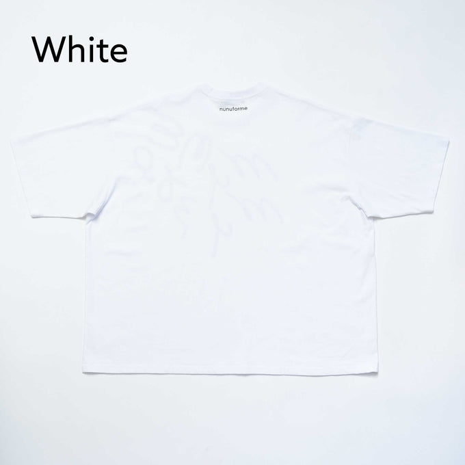 NUNUFORME<br> ヌヌフォルム<br>【27ssご予約 2月入荷予定】<br>うねうねロゴT<br>nt27-005-09