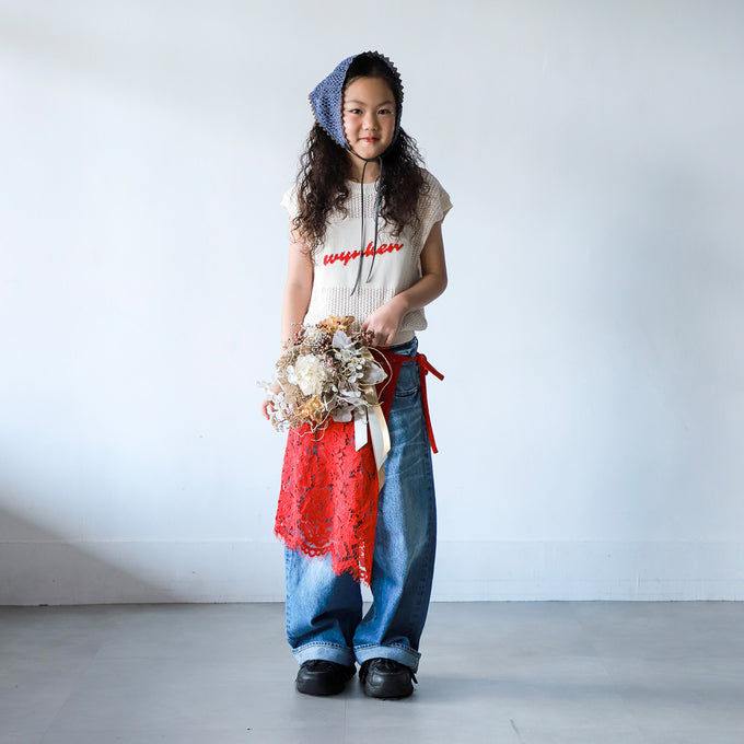 TOBOGGAN<br> トボガン<br>【26ssご予約-追加生産分-5月中旬入荷予定】<br>lace omaki