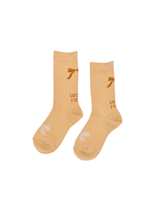 UNIONINI<br>ユニオニーニ【24ssご予約】<br>ribbon socks<br>AC-091