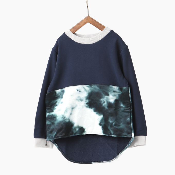 AU CLAIR DE LA LUNE<br>オークレール<br>リフレクションスウェットTOP<br>CU-2324-2