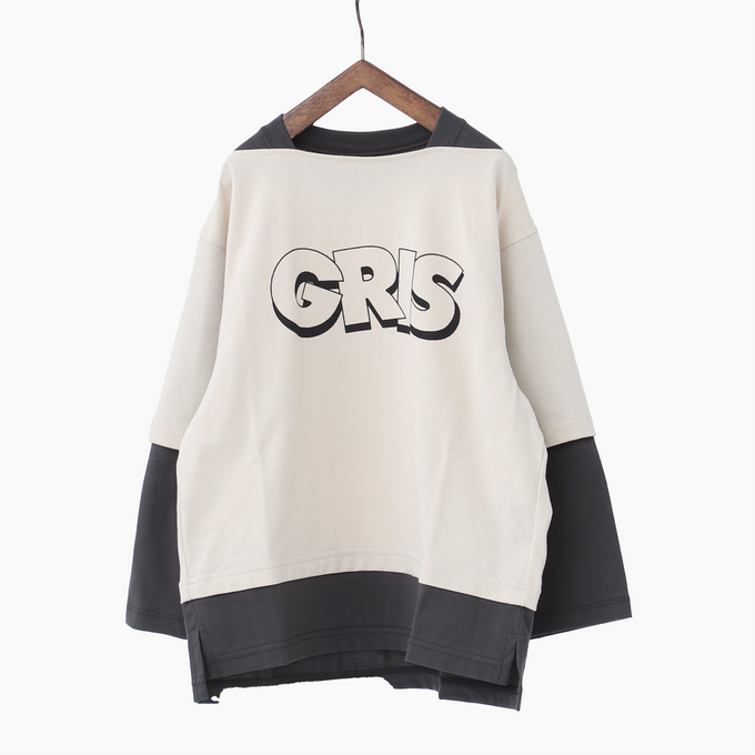 GRIS グリ<br>Layered L/S Tee<br>GR24AW-CU013