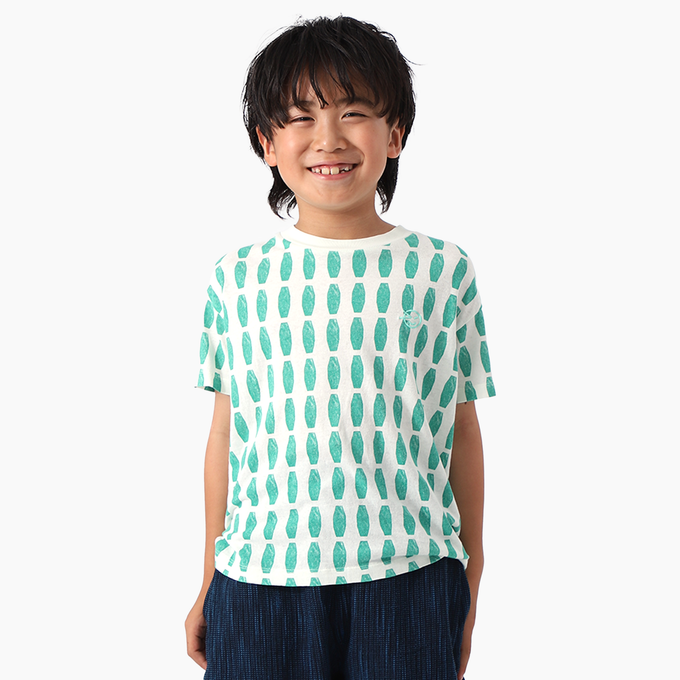 Wynken ウィンケン<br>総柄クルーネックTシャツ<br>WK16J29