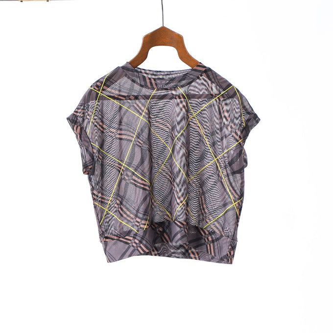 TOBOGGAN<br> トボガン<br>【26ssご予約5月中旬入荷予定】<br>sheer half vest