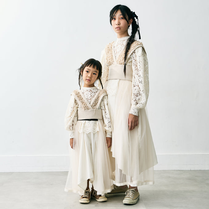 【TOBOGGANFES対象商品】<br> TOBOGGAN<br>トボガン<br>4piece dress