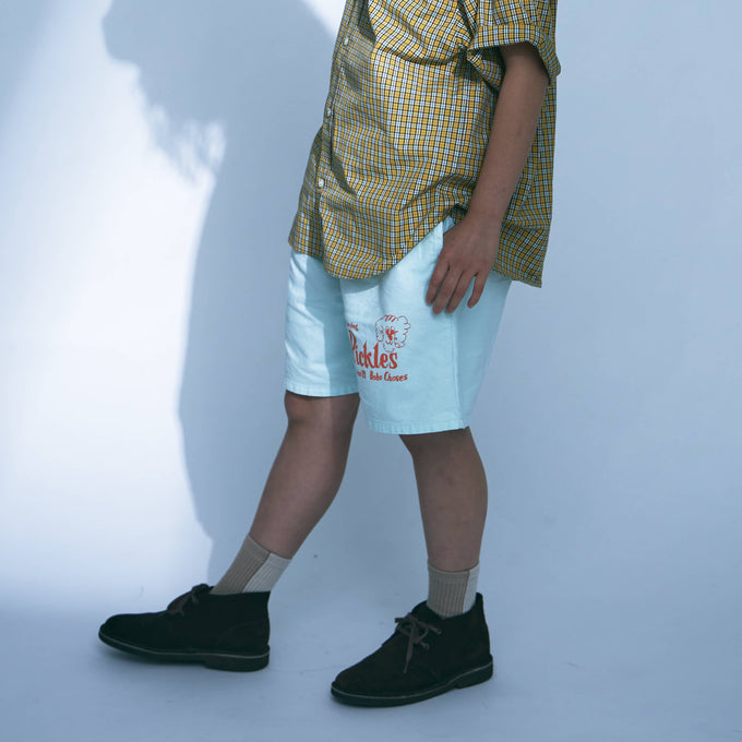 BOBOCHOSES<br>ボボショセス<br>Pickles The Dog woven bermuda shorts<br>B126AC069