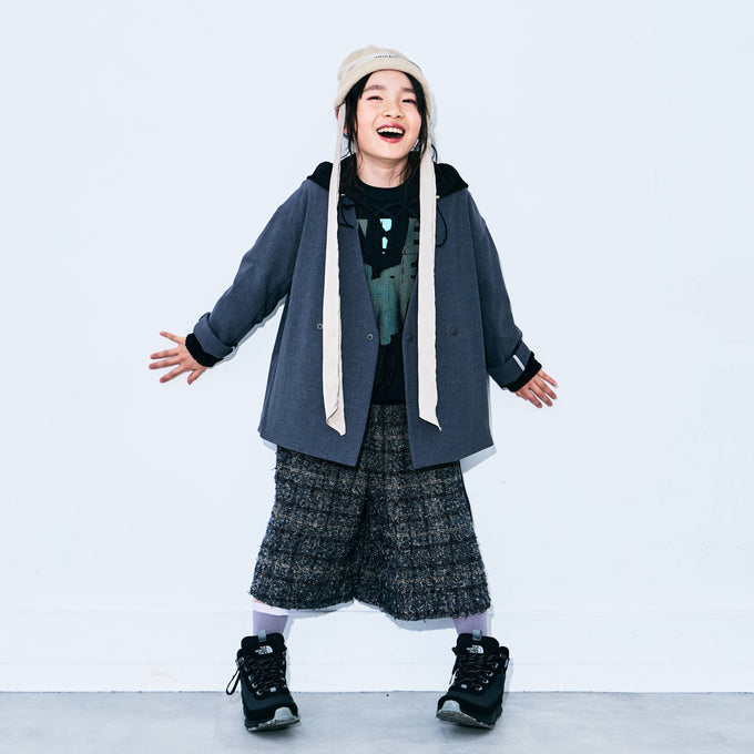 〈残り140cmのみ〉MOUN TEN. <br>マウンテン<br>polyester canapa jacket<br>MJ04-1105a