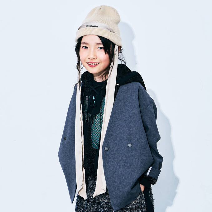 〈残り140cmのみ〉MOUN TEN. <br>マウンテン<br>polyester canapa jacket<br>MJ04-1105a