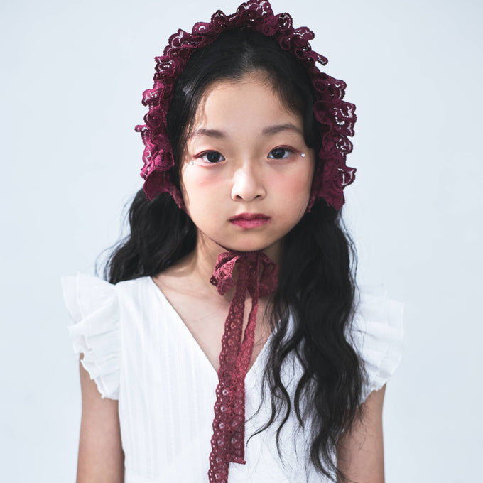 〈残り10Yのみ〉Popelin ポペリン<br>White short dress with crossover front<br>Mod.45.1