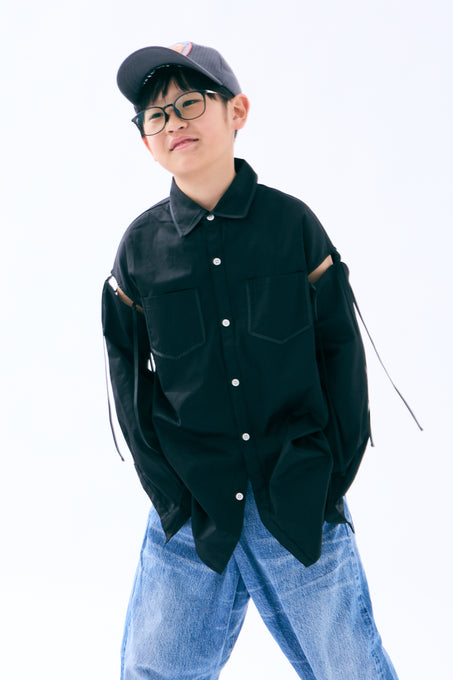 TOBOGGAN<br> トボガン<br>cut out big shirts