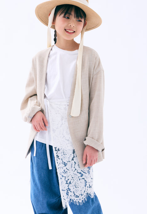 TOBOGGAN<br> トボガン<br>【26ssご予約-追加生産分-5月中旬入荷予定】<br>lace omaki