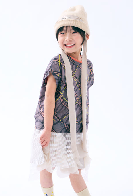 TOBOGGAN<br> トボガン<br>【26ssご予約5月中旬入荷予定】<br>sheer half vest