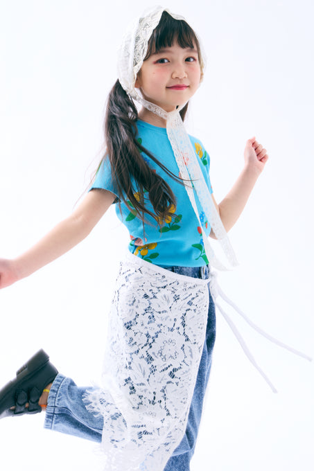 TOBOGGAN<br> トボガン<br>【26ssご予約-追加生産分-5月中旬入荷予定】<br>lace omaki