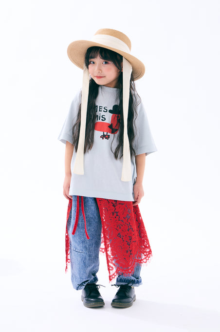 TOBOGGAN<br> トボガン<br>【26ssご予約-追加生産分-5月中旬入荷予定】<br>lace omaki