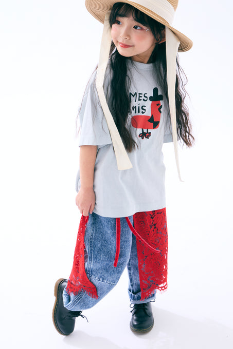 TOBOGGAN<br> トボガン<br>【26ssご予約-追加生産分-5月中旬入荷予定】<br>lace omaki