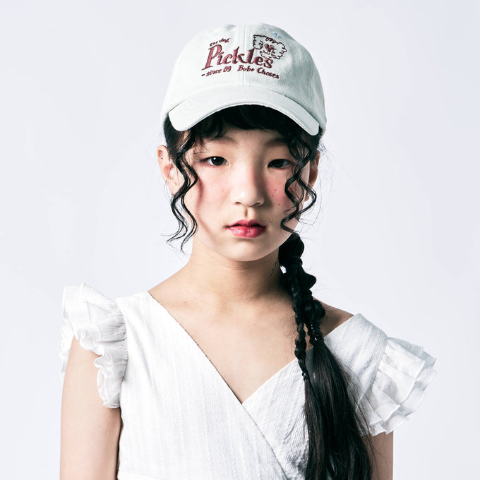 BOBOCHOSES<br>ボボショセス<br>Pickles The Dog denim cap<br>B126AI013
