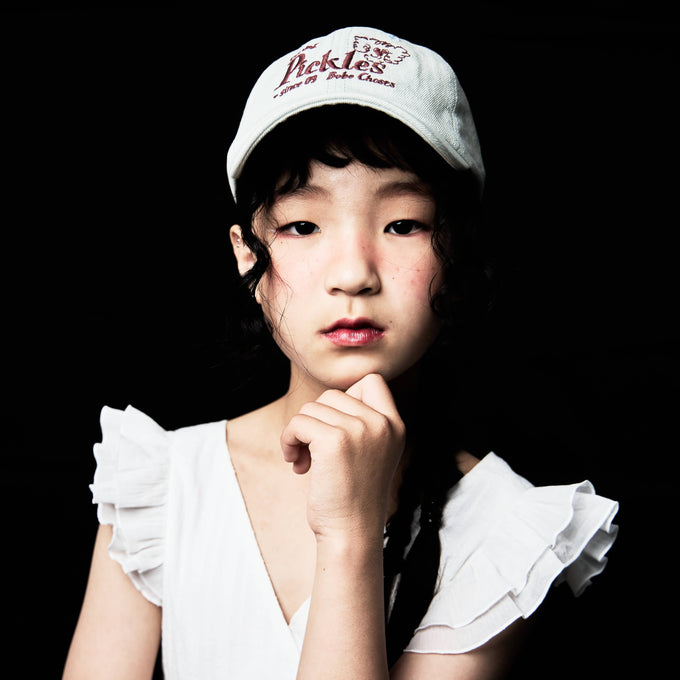 BOBOCHOSES<br>ボボショセス<br>Pickles The Dog denim cap<br>B126AI013