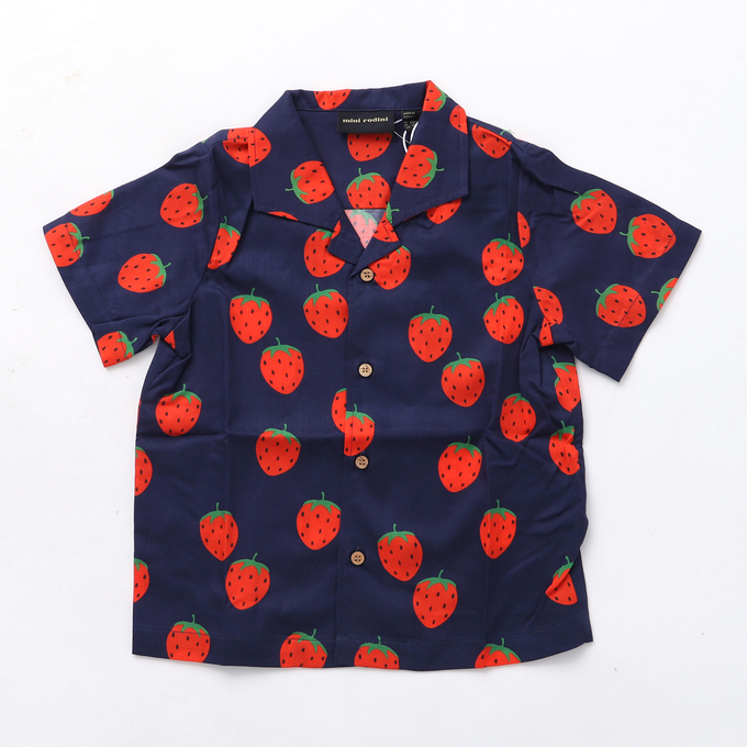 minirodini ミニロディーニ<br><br>strawberry シアーシャツ