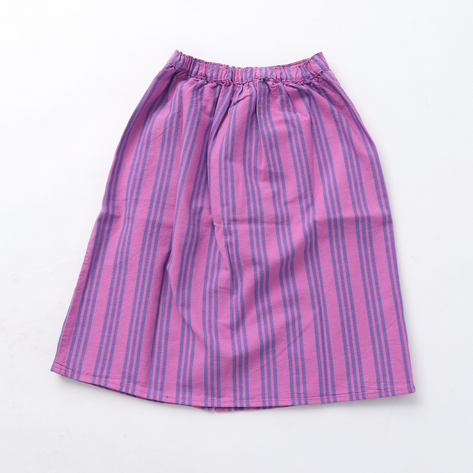 piupiuchic ピウピウチック<br>SS23.MN2322A<br>big blue stripesスカート