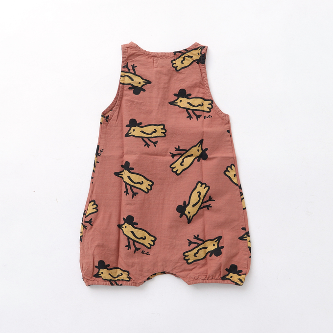 BOBOCHOSES ボボショーズ<br>Mr Birdie all over playsuit