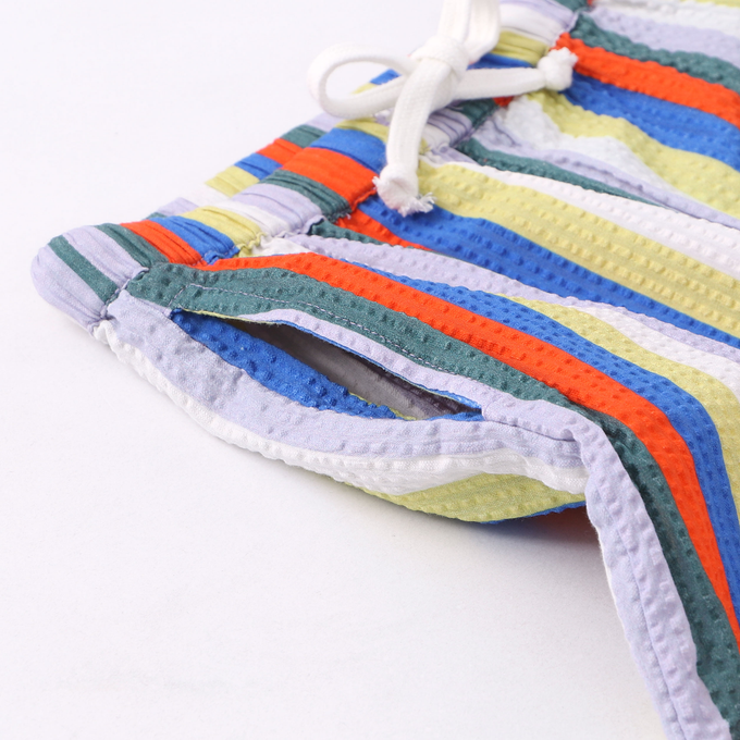 maed for mini メイドフォーミニ<br>SS2023-508<br>Multicolour stripes パンツ