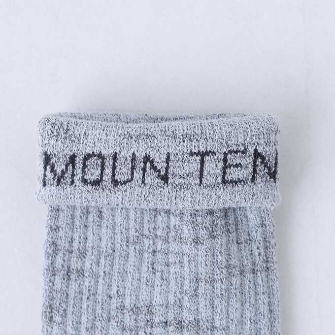 MOUN TEN. マウンテン<br>MOUN TEN. logo tube socks <br>22S-MT201020a