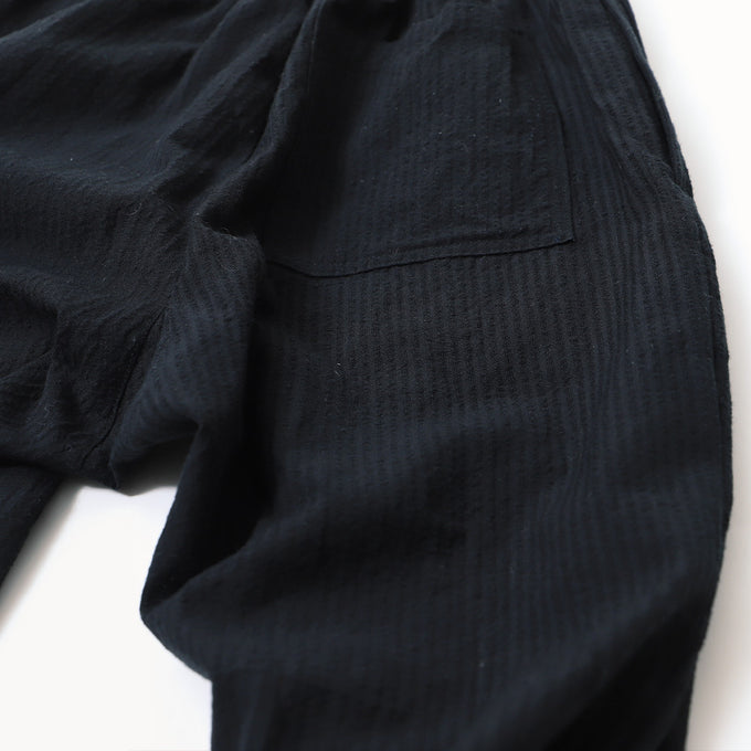 PARK MADE IN KYOTO<br>Side tuck Pants<br>久留米織しじらモデル