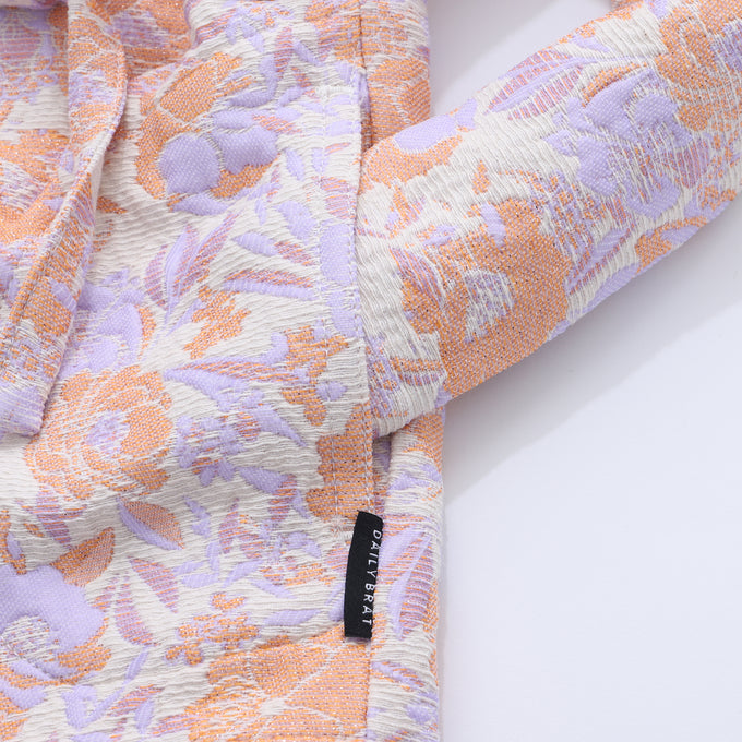 Dailybrat<br>Flower jacquard kimono rosy<br>フラワージャガードキモノ