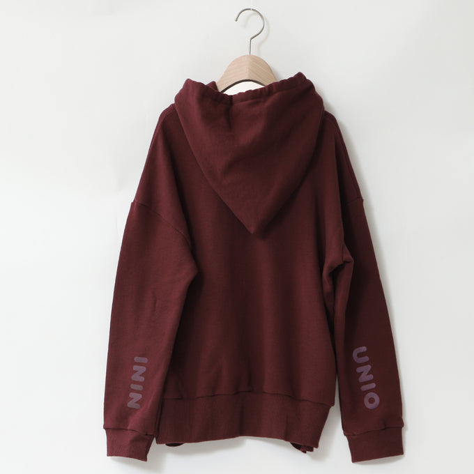 UNIONINI<br>reflect logo hoodie<br>［リフレクトパーカー］