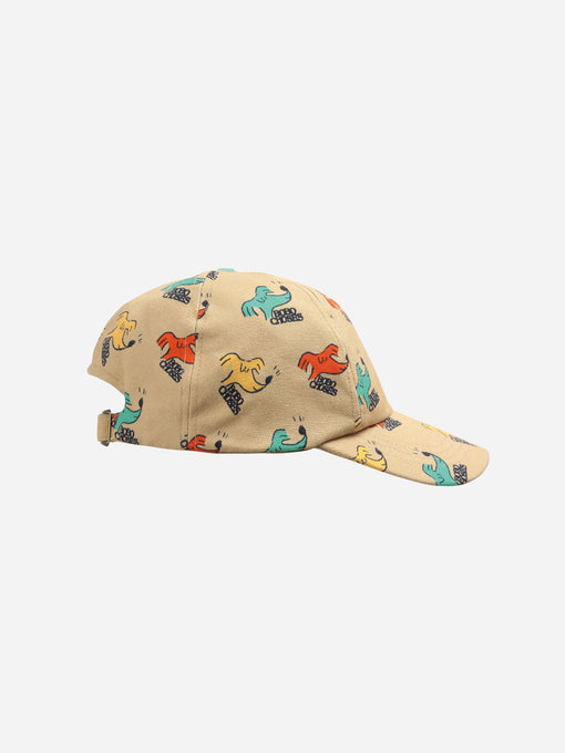 BOBOCHOSES ボボショーズ<br>Sniffy Dog all over cap <br>ドッグ柄キャップ