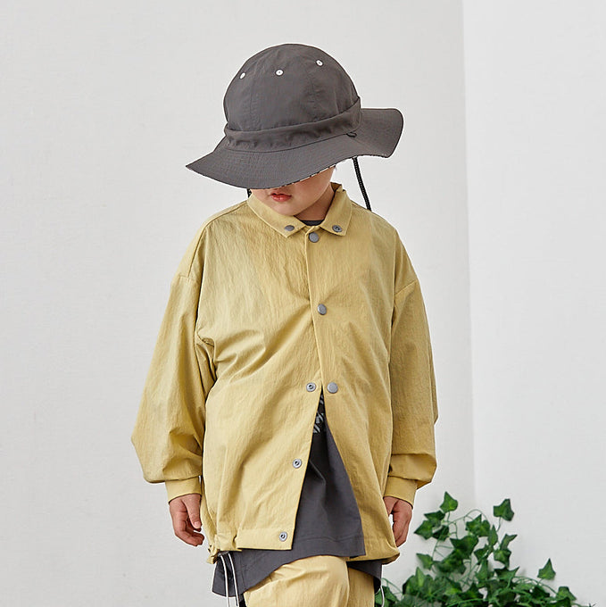 MOUN TEN. マウンテン<br>stretch nylon shirt blouson <br>23S-MB22-1311a