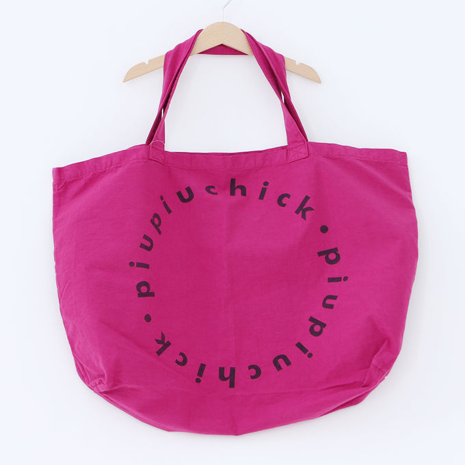 piupiuchic, XL logo bag, ロゴバッグ