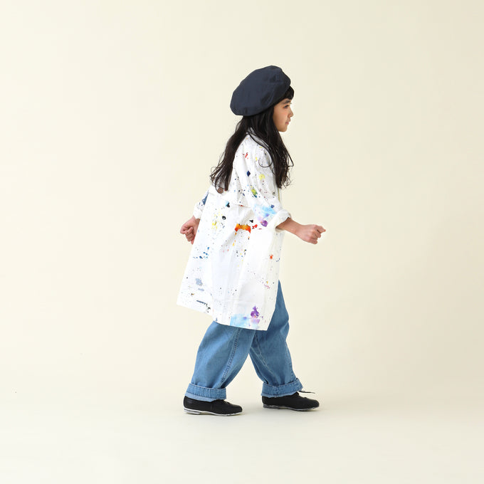 WEEKEND HOUSE KIDS<br>ウィークエンドハウスキッズ<br>Painter trench coat