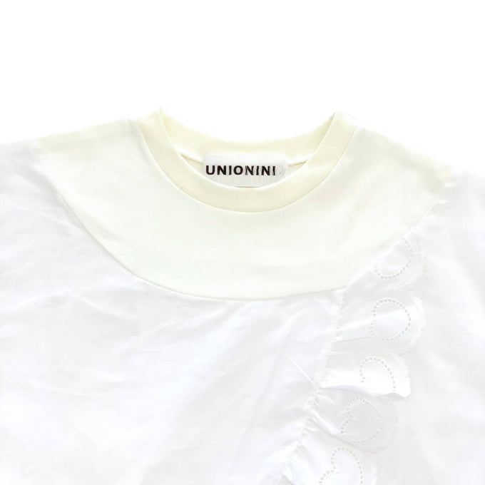 UNIONINI<br>heart lace blouse